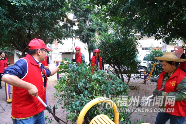 学习贯彻党的十九大精神：仓山区党员志愿者在行动