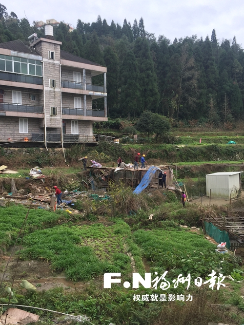 鼓岭老街绿化提升 将彻底清理私搭乱建和乱堆杂物